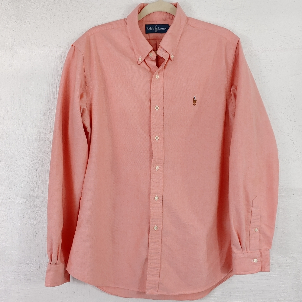 RALPH LAUREN MENS BUTTON SHIRT - Picture 6 of 9